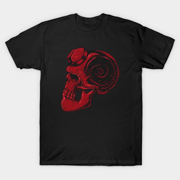 Hellskull T-Shirt by ppmid